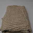 Bedsure Cooling Cotton Waffle King Size Blanket - Lightweight Breathable Summer Blanket of Rayon Derived from Bamboo for Hot Sleepers, Luxury Throws for Bed, Couch and Sofa, Taupe, 104x90 Inches