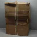 MAMIZO Foldable Dog Stroller for Medium Small Dogs Cats Up to 55 Lbs, Aluminum and Carbon Steel Frame Pet Stroller, Height-Adjustable Handle Puppy Strollers with Zipperless Design, Shock Absorbers (Black)