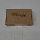 Asidrama 10 Pack Brushed Brass Kitchen Cabinet Knobs Dresser Knobs Drawer Knobs Cabinet Hardware Zinc Knobs for Dresser Drawers (Brushed Brass)