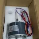 68J97 Condenser Fan Motor Compatible with Lennox 10ACB24-10, 10ACB30-10, 10ACB18-10, 10ACB36-10, 10ACB48-10 ; 1/6 HP 208-230V 1PH 60HZ 1075RPM Fan Motor Replace # 31L19 31L1901 K55HXDFM-6844