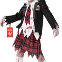 Morph Costumes School Girl Zombie Costume for Kids - Kid Zombie Costume Girl - Kids Halloween Costumes Girls Scary (Small)