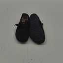 Women's Wide Toe Minimalist Barefoot Walking Shoes Knit Comfortable Mesh Lace-up Shoes Casual Tennis Gym Athletic Sneakers (8.5, All Black)