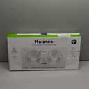 Holmes Twin Blade Window Fan 9inch, 2 Speed Manual Fan.