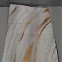 White Gold Marble Dish Drying Mats 18x24 Inch, Dish Pad Drying Rack Mat for Kitchen Counter Ultra Absorbent Microfiber Dishware Coffee Maker Bar Countertop Decor