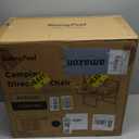 SUNNYFEEL Camping Directors Chair, Heavy Duty,Oversized Portable Folding Chair with Side Table, Pocket for Beach, Fishing,Trip,Picnic,Lawn,Concert Outdoor Foldable Camp Chairs (Navy Blue-2set)