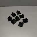 Square Chair Leg Protectors for Hardwood Floors, 8 Pcs Silicone Felt Furniture Leg Cover,Fit: 2.25" -2.75" Black.