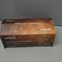 JMEXSUSS Blue Christmas Net Lights 360 LED 12ft x 5ft Bush Lights Plug in Outdoor 8 Modes Connectable for Christmas Bush Decorations, Clear Wire