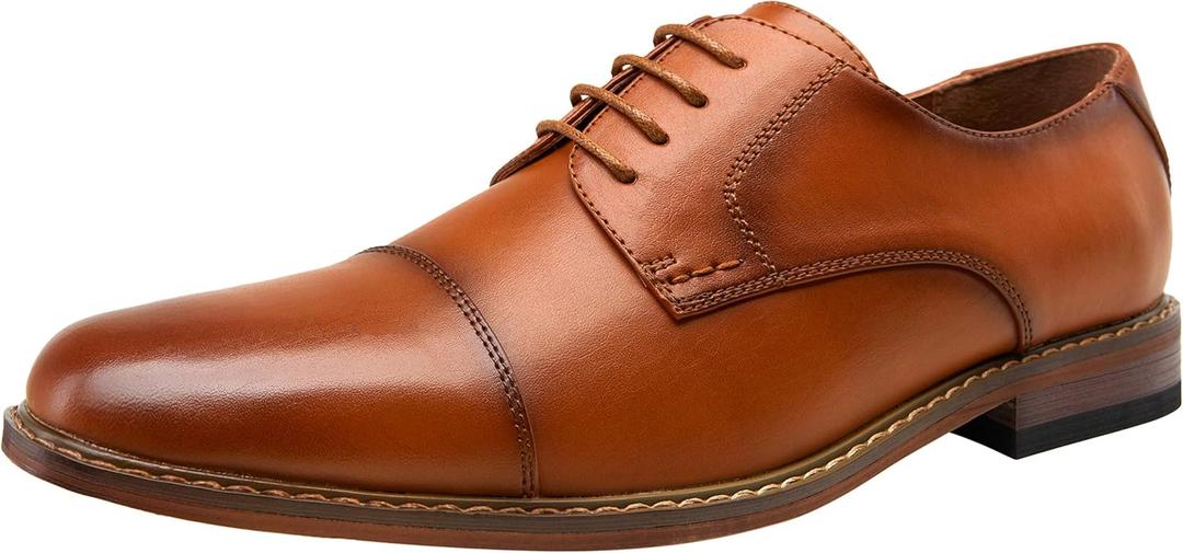 Vostey Men's Dress Shoes Oxford Shoes Formal Dress Shoes for Men Business Derby Shoes (11.5)