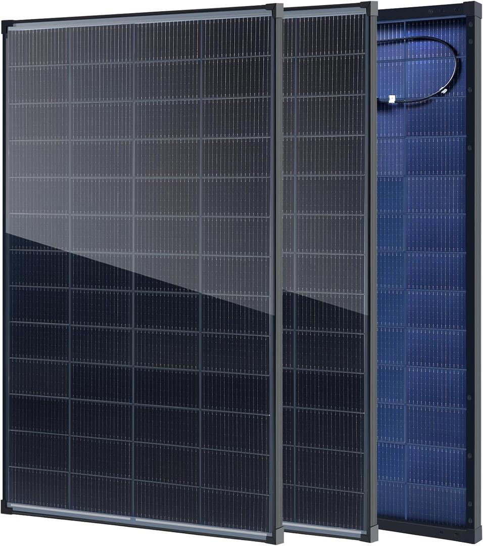 200W Solar Panel N-Type 25.6% Efficiency PV Module for 12V/24V