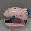 Magicfly Mini Sewing Machine with Extension Table, Dual Speed Portable Sewing Machine for Beginners with Light, Sewing Kit for Household Use, Pink