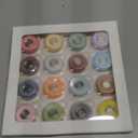 16/9-Piece Cute Colorful Fridge Magnets  Glossy & Matte Finish Refrigerator Magnets for Whiteboard, Locker, Kitchen, Office  Strong Decorative Magnetic Stickers (16 Colors, Multi-Pack)