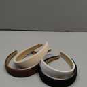 Huachi Headbands for Women Non Slip Trendy Headbands for Womens Hair 1 inch Wide Cute Headband for Girls, Fall Head Bands Elastic Hair Bands for Womens Fashion Accessories for Women 4PCS (Multicolor)