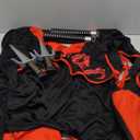 Morph Ninja Costume for Girls - Red Ninja Outfit Kids Fun Costume for Halloween and Parties
Medium