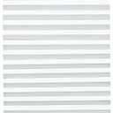 DEZ FURNISHINGS Cordless 1.5" Blackout Sidelight Cellular Shade, 10.5" W x 72" H, White