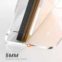 HeZone Acrylic Brochure Holder 6X8 Inches Clear Acrylic Flyer Holder Brochure Holder Sign Holder Pamphlet Holder Menu Holder Display Stand 1 Pack For Weddings Offices Exhibition Restaurants Hotel Etc…