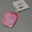 Hoteam 30 Pcs Valentines Day Garage Door Decoration Magnet Stickers Conversation Heart Magnet Decals Refrigerator Stickers Romantic Garage Door Decals for Valentines Day Party Supplies Home Decor