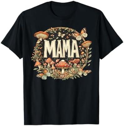 Mycology Mushroom Hunter Mom Foraging Mycologist Mothers Day T-Shirt, Size L