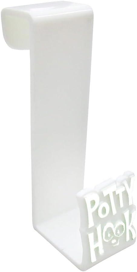 Ginsey Idea Factory Potty Hook/Storage Hook - Potty Training Storage, White (00577)
