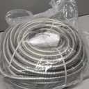Stainless Steel Garden Hose 100 FT, Heavy Duty Expandable Water Hose, No-Kink, No Bite, Flexible Garden Hoses for Yard, RV, Car