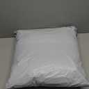 Americanflat 20x20 Throw Pillow with Sewn-in Insert - All-in-One Decorative Pillows - No Cover Needed - Soft and Durable Cushion for Bed or Sofa - Polyester - Red, Orange and White