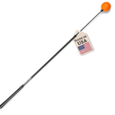 Orange Whip Golf Swing Trainer Aid Patented & Made in USA for Improved Rhythm, Flexibility, Balance, Tempo, and Strength *American Made*