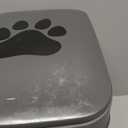 Dog Poop Trash Can Outside, 2.7Gal Dog Waste Trash Can with Lid, Foot Pedal, Dog Waste Container with 20 Bags, Pet Poop Bucket with Soft Close for Backyard Odor Control, Grey