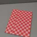 Wazzasoft for iPad 10th Generation Case with Keyboard - for iPad A16 Cases Pencil Holder 10.9 Inch Cover Women Girls Cute Girly Checkered Unique Design Funda for Apple Tablet 10th/11th gen (Pink Plaid)