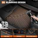 Mixsuper Floor mat for Various 2014-2020 Chevrolet Silverado, GMC Sierra, Cadillac Escalade & ESV, Yukon & XL, Suburban, Tahoe (See Description),TPE Floor Liners for Car Accessories,Anti-Slip,Black