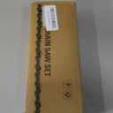 5 Pack 20 Inch Chainsaw Chain 76 Drive Links .58" Gauge, .325" Pitch Replacement Chains Compatible with Blue Max 53543, 52209, 8901, 8902 Supmix 62cc, WEMARS 6220G, NEOTEC NCS620 and More
