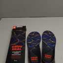 CRUVHEAL Work Orthotic Insoles - Anti Fatigue Medium Arch Support Shoe Insert Men Women - Plantar Fasciitis Flat Feet - Relieve Foot Pain - Work Boot Insoles Standing All Day (XL, Blue) (XL(Men 11-13.5||Women 12-14.5))