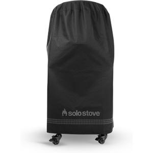 Solo Stove Pizza Oven Cart Cover | Pizza Oven Table Shelter, Protects from Rain, Snow, and Dust, Water Resistant Material: Solution-died Acrylic, Dia Top: 25 in, Dia Bottom: 42 in, Height: 42 in.