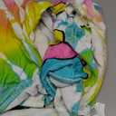 Jay Franco Disney Princess Rainbow Bath/Pool/Beach Towel - Super Soft & Absorbent Fade Resistant Cotton Towel Features Belle, Rapunzel, Jasmine, & Tiana - Measures 28 x 58 inches