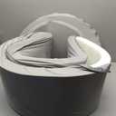 Foam Ball Pit, 36" x 12" Indoor Outdoor Soft Round Ball Pool Playpen Ideal Gift Toy for Babies Kids and Toddler Children (No Balls) - Light Gray, 90cm