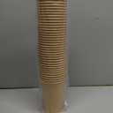 LITOPAK 240 Pack 12 oz Paper Cups, Kraft Hot Coffee Cups, Beverage Disposable Drinking Cups, Hot Coffee Cups, Paper Coffee Cups for Water, Coffee, Juice, and Tea