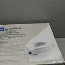 Medline 5" Raised Toilet Seat with Lock, No Arms, White, 400 lb Capacity - Easy Installation - Elderly & Disabled Bathroom Aid