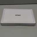 Premium Vinyl Record Storage - a Mid-Century Style Record Holder for Albums, 60-70 LP Capacity - Complements Any Record Player (Brown)