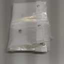 Barossa Design Extra Wide Shower Curtain Liner 108" x 72" with 8 Magnets - Waterproof PEVA Around Shower Liner for Bathroom, PVC Free, Metal Grommets - Clear, 108X72