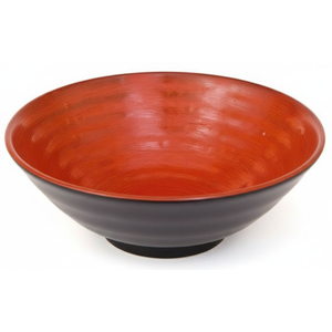 For Red Melamine Large Serving Soup Bowl 9.5in