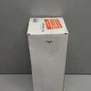 Black Grey Glass Vase with Modern Ribbed for Flowers, Candles, and Decorative Accents - Tall/Short Glass Vase for Centerpieces Home Table Decor(Grey H7.87inch)