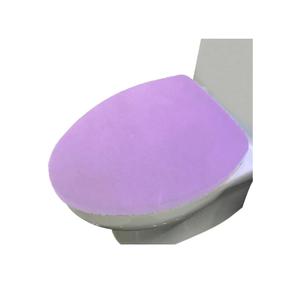 Collection 100% Cotton Tufted Bath Rug, Toilet Lid Cover-Purple