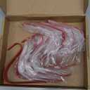 Haute Decor The Original MantleClip Stocking Holder- 4 Pack (Silver) - Hang Christmas Stockings Safely and Securely from Mantels Up to 3 Inches Thick