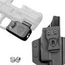 WARRIORLAND Taurus G3C IWB Kydex Holster with Tactical Flashlight for Taurus G2C / Taurus G3C Pistol, 150 Lumens LED Light and Holster Combo