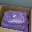 SINWEEK 2 Inch Egg Crate Memory Foam Mattress Topper Twin Size, Soft Mattress Pad for Back Pain Relief, Bed Topper, CertiPUR-US Certified