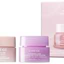 LANEIGE Plump & Hydrate Trio: Bouncy & Firm Travel Set with Eye, Face & Lip Sleeping Mask for Glowy, Plump-looking Skin