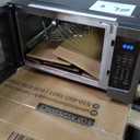 Toshiba Air Fryer Combo 4-in-1 Countertop Microwave Oven, Smart Sensor, Convection, Mute Function, Position Memory 13.6" Turntable, 1.5 Cu Ft, 1000W, Black, ML-EC42P(BS) (Black Stainless Steel)