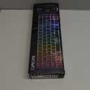 CHONCHOW 60% Wireless Gaming Keyboard and Mouse Combo, RGB Backlit Rechargeable LED Light Up Keyboards,Wireless Gaming Mouse and Keyboard for Xbox PS4 PS5 PC Laptop -Black