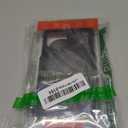 Bocasal Crossbody Wallet Case for iPhone 12 Pro Max, RFID Blocking PU Leather Zipper Handbag Purse Flip Cover, Kickstand Folio Case with Card Slots Holder Wrist Strap Lanyard 5G 6.7 Inch (Black)