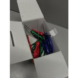 Fiskars Pointed Tip Kids Scissors, 5 Inches, Assorted Colors 9 Pack