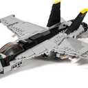 DAHONPA F-18 Bumblebee Fighter Military Army Airplane Building Bricks Set, 700+ Pieces Air-Force Build Blocks Toy, Gift for Kid and Adult
