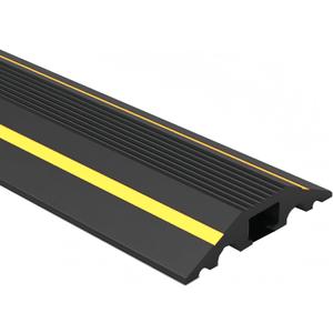 6FT Floor Cord Cover-Cord Cover Floor,Power Cable Protector Soft Extension Floor Cable Cover to Organize and Protect Wire on Floor, Electrical Cord Covers for Floor (6ft) (5 Channel-6ft)